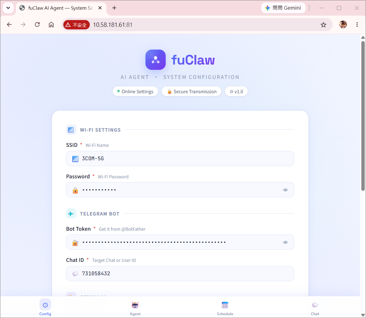 AmebaPro2 Telegram Bot
